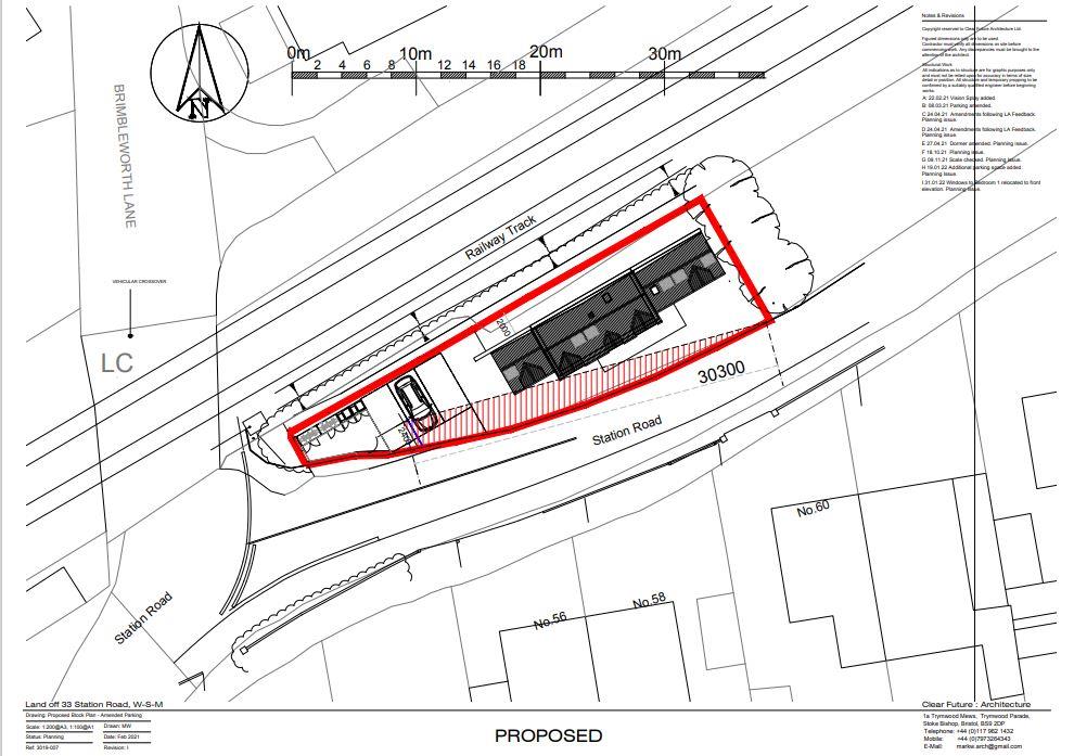 land - building plot for sale station road
