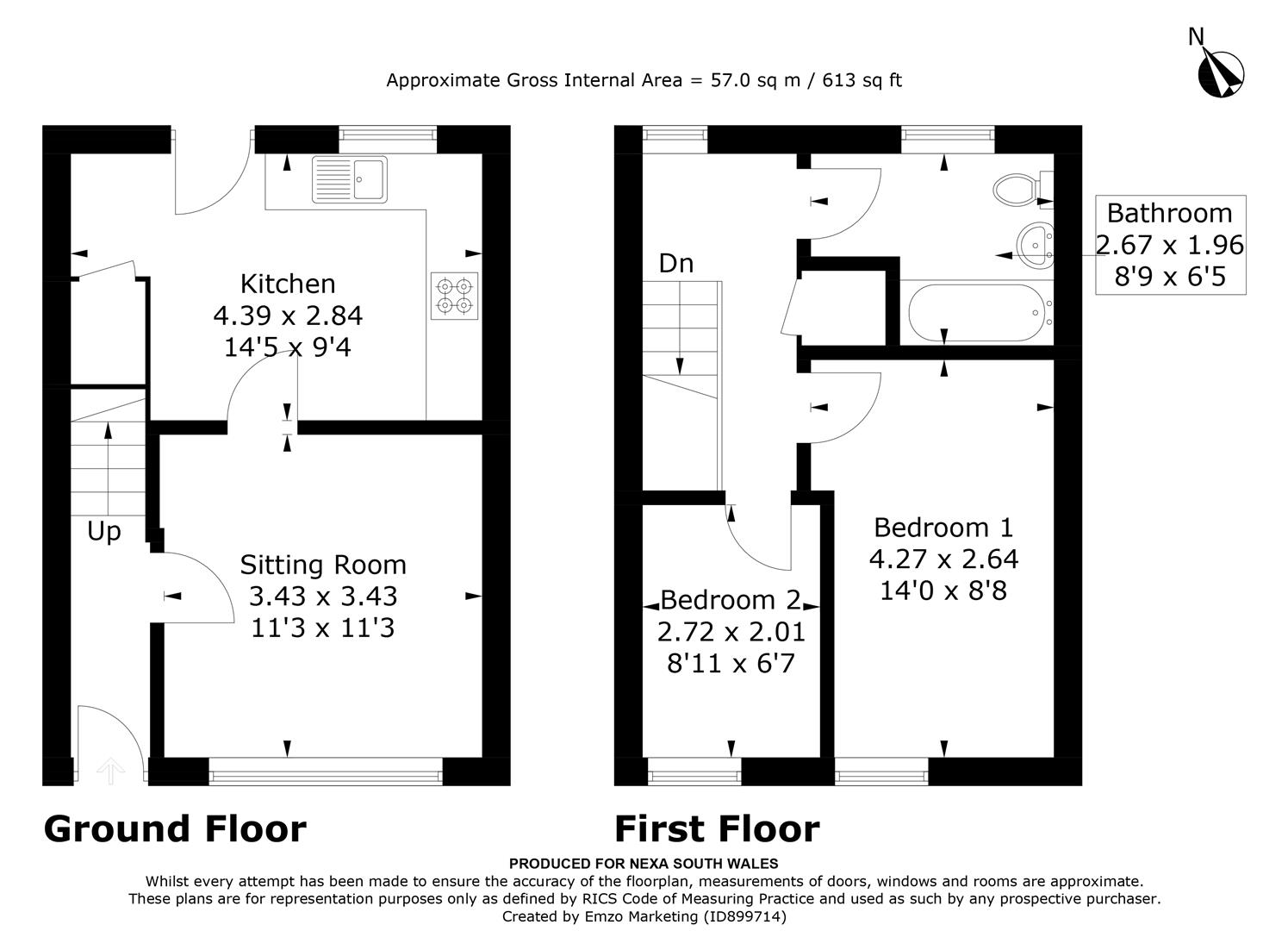 house - terraced for sale edward street